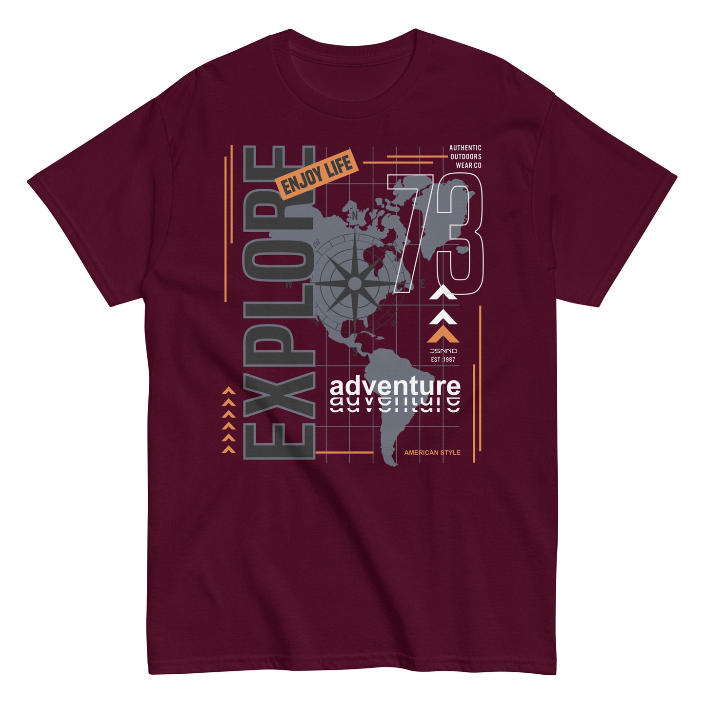 Explore Adventure classic tee