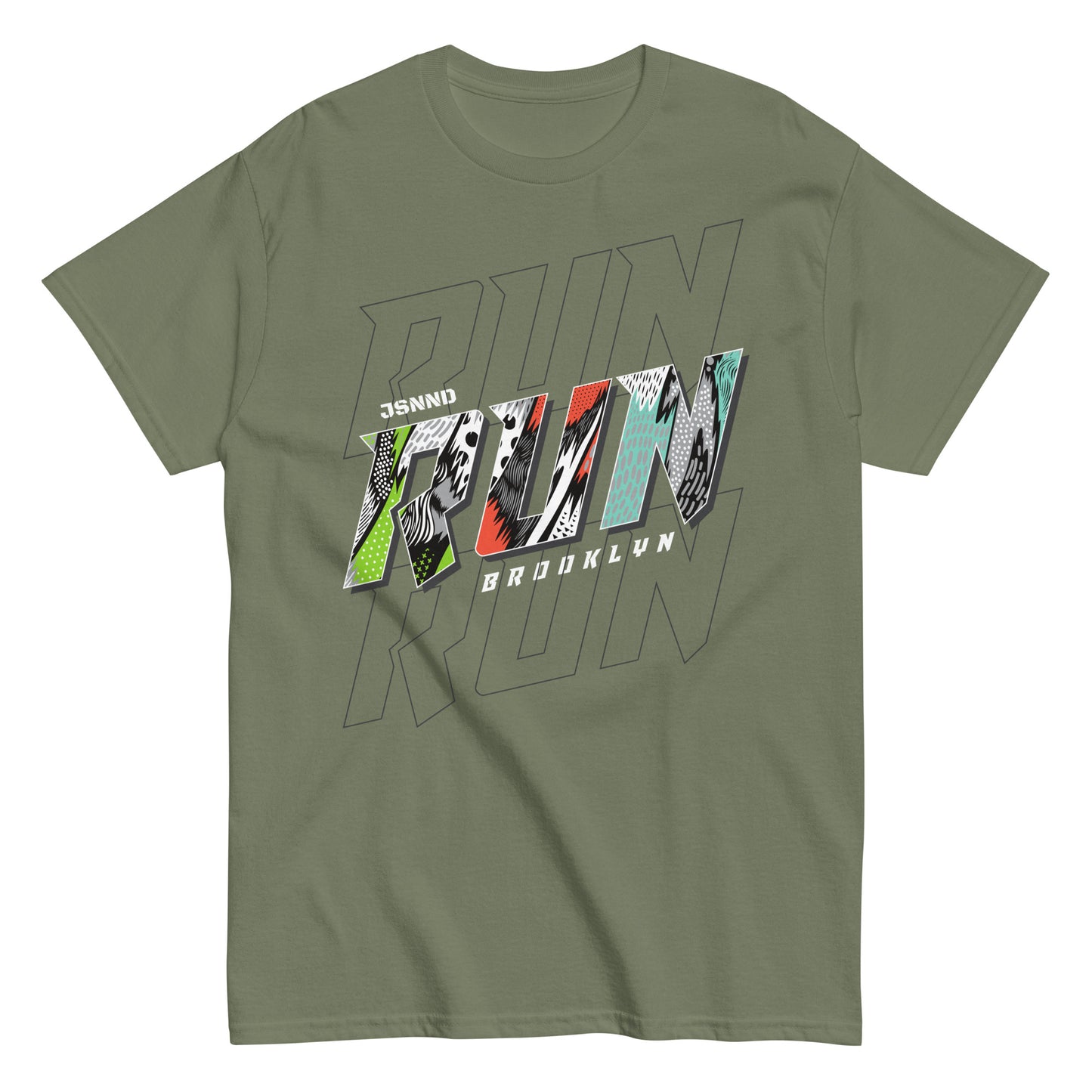Run Brooklyn classic tee