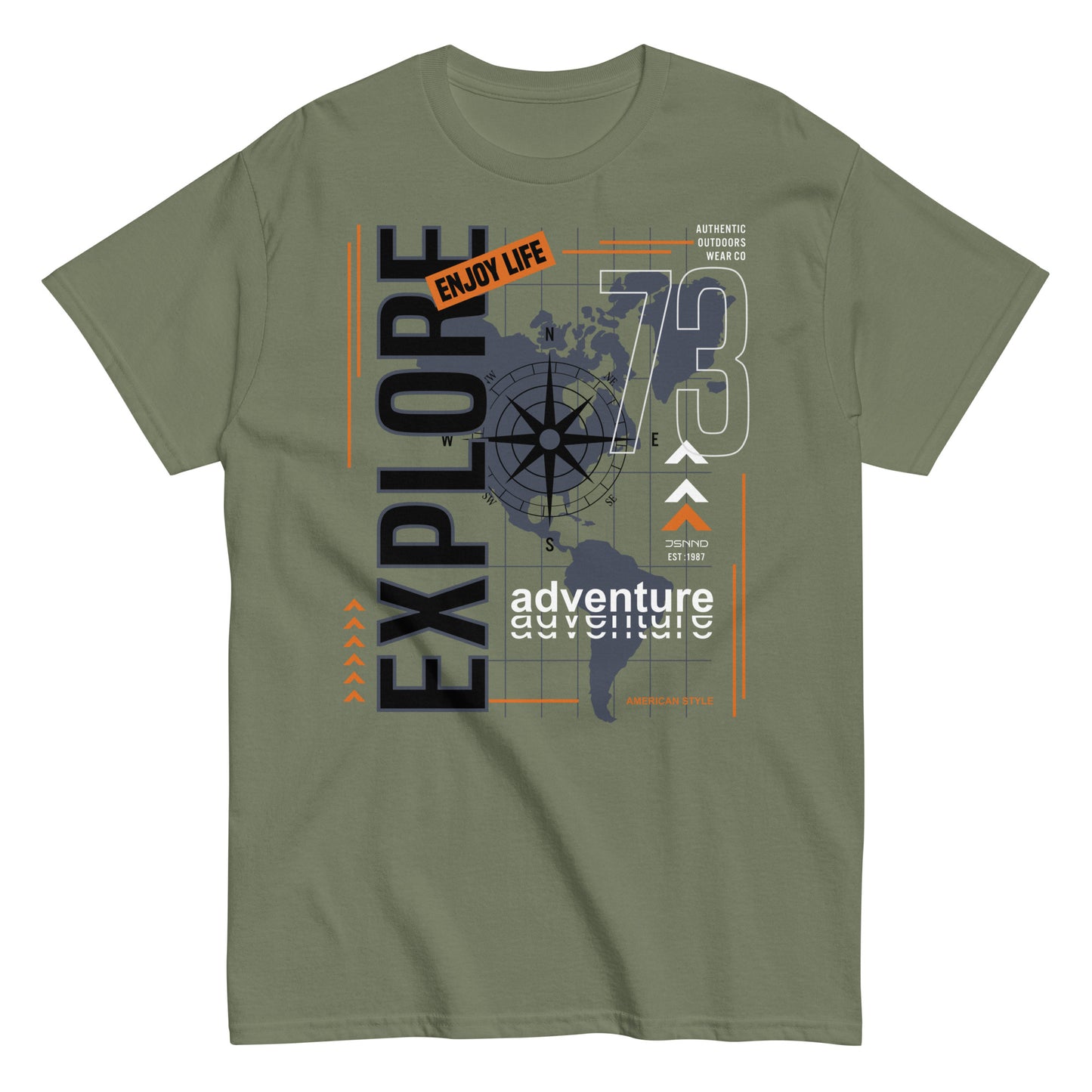 Explore Adventure classic tee