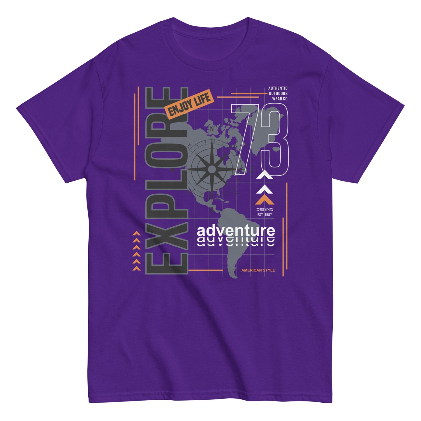 Explore Adventure classic tee