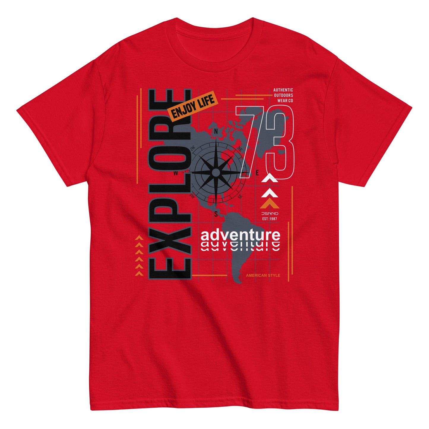 Explore Adventure classic tee