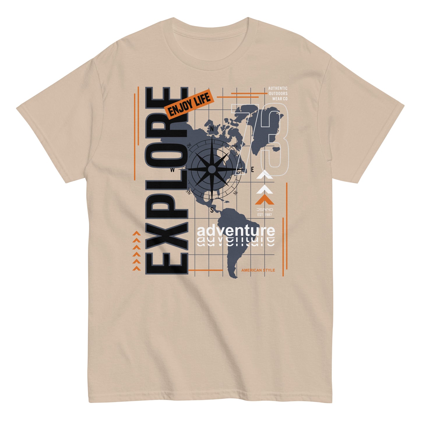 Explore Adventure classic tee