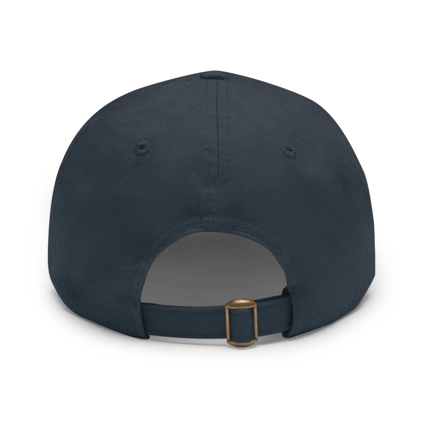 Hat with Leather Patch (Rectangle)