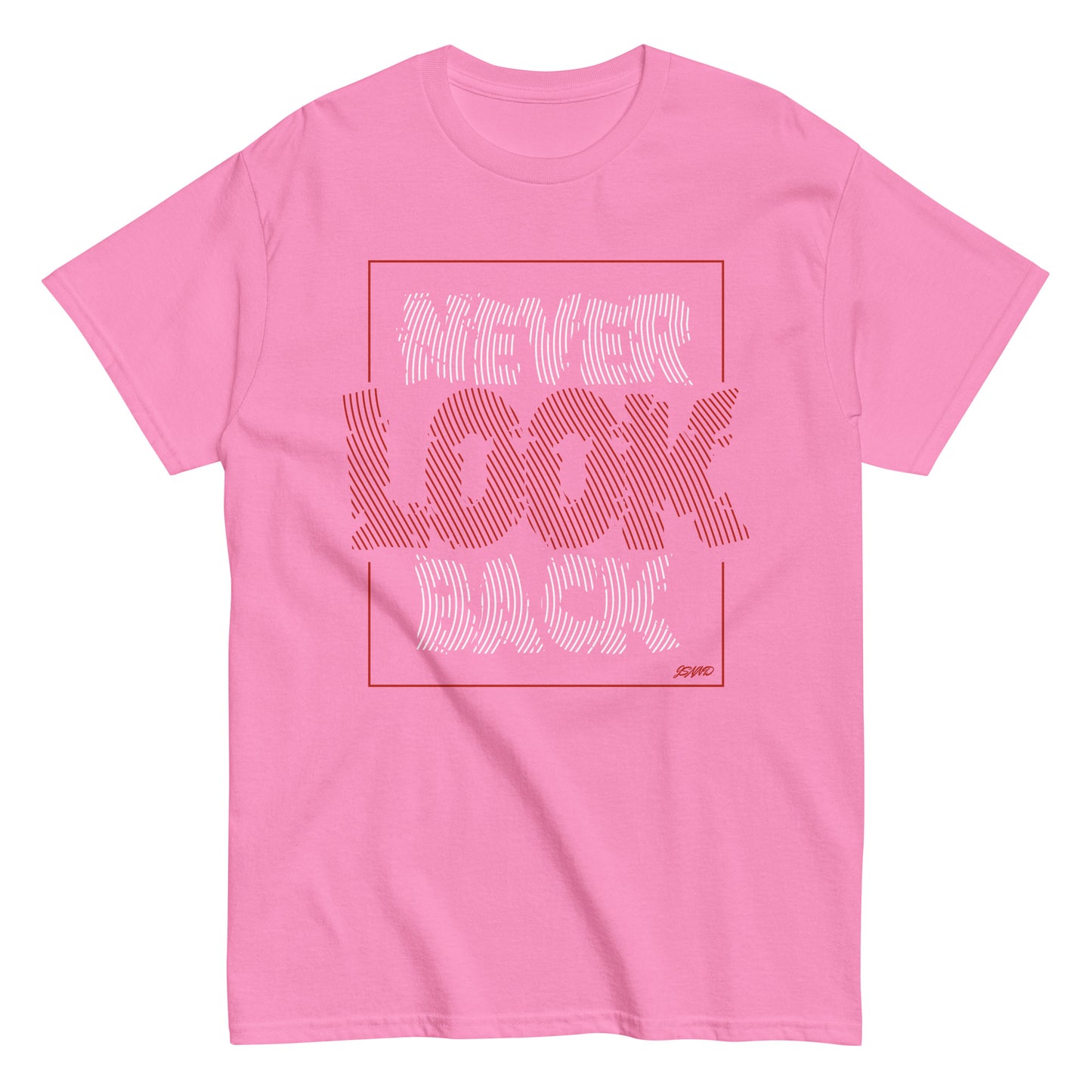 Never look back classic tee