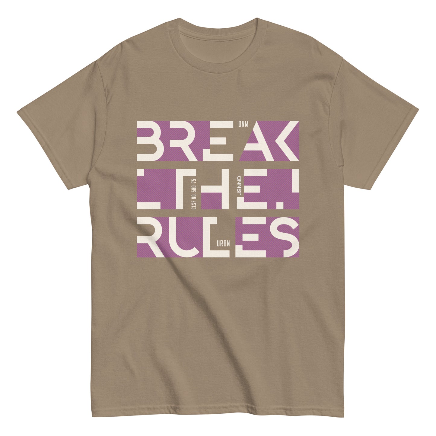 Break The Rule  classic tee