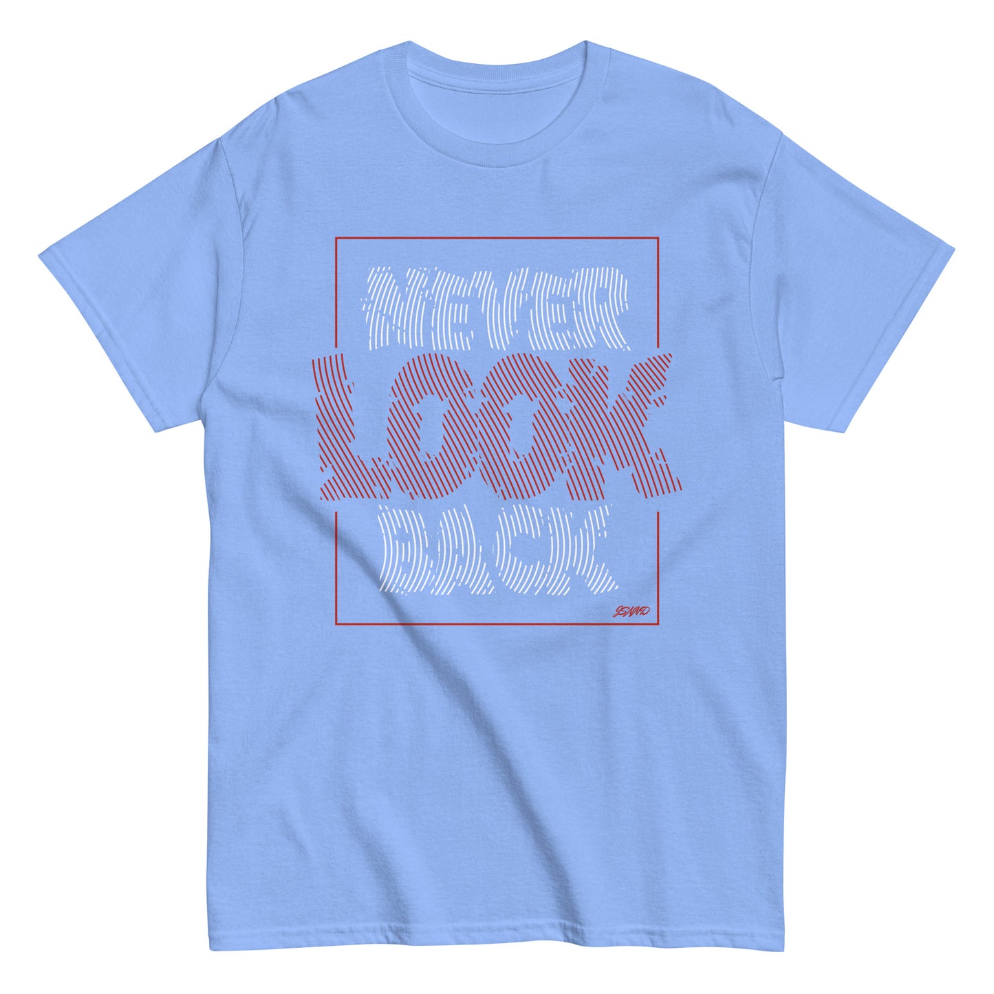 Never look back classic tee