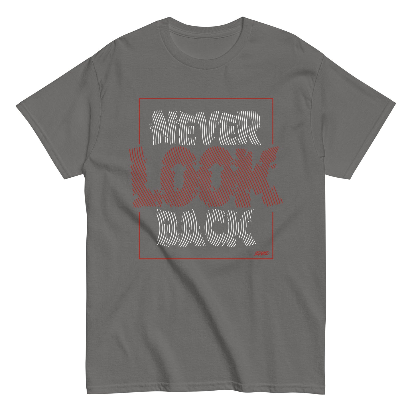 Never look back classic tee