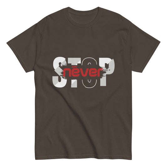 Never Stop T-shirt