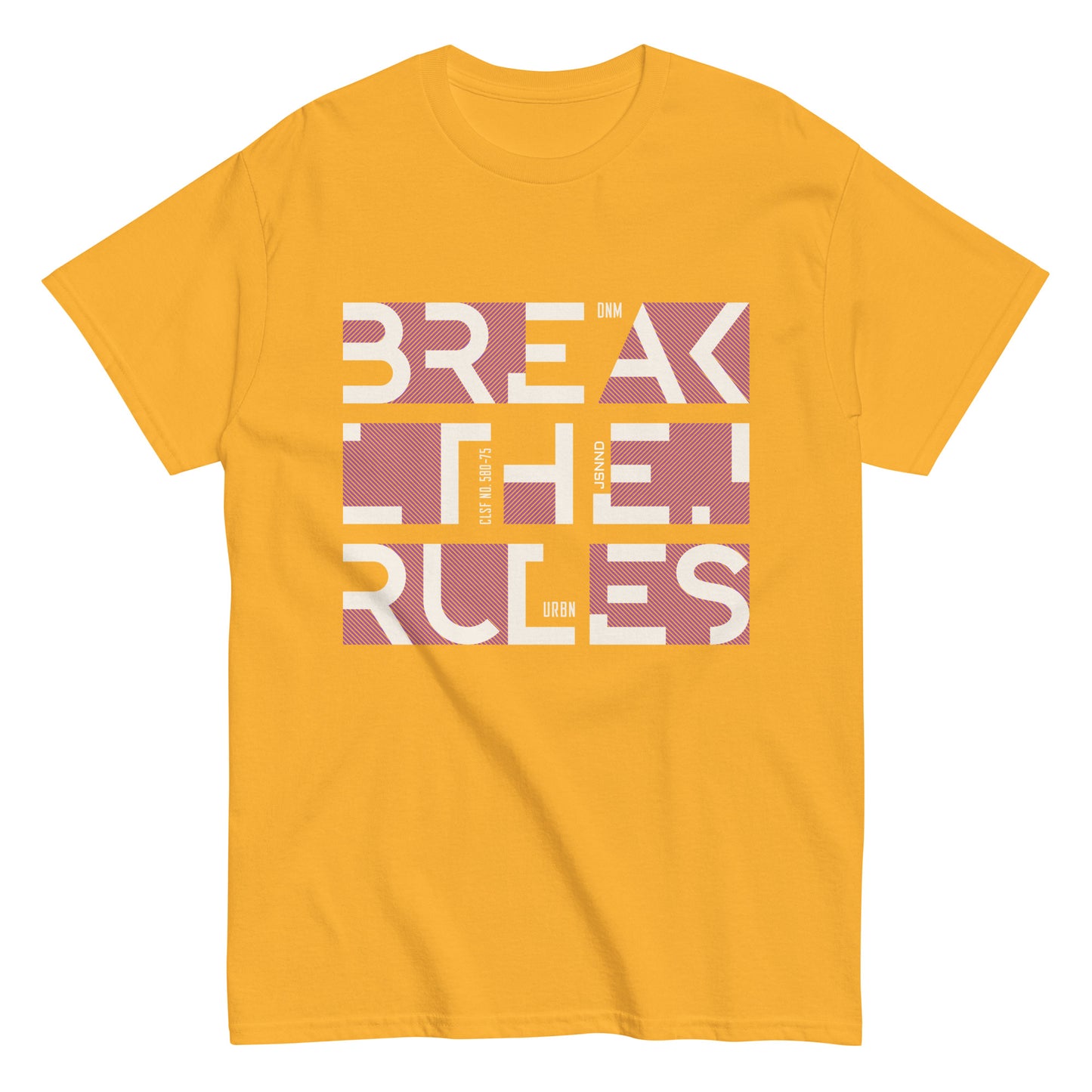 Break The Rule  classic tee