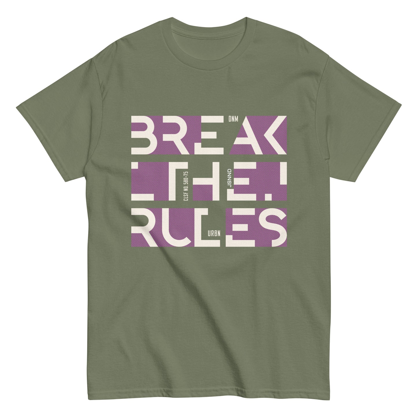 Break The Rule  classic tee