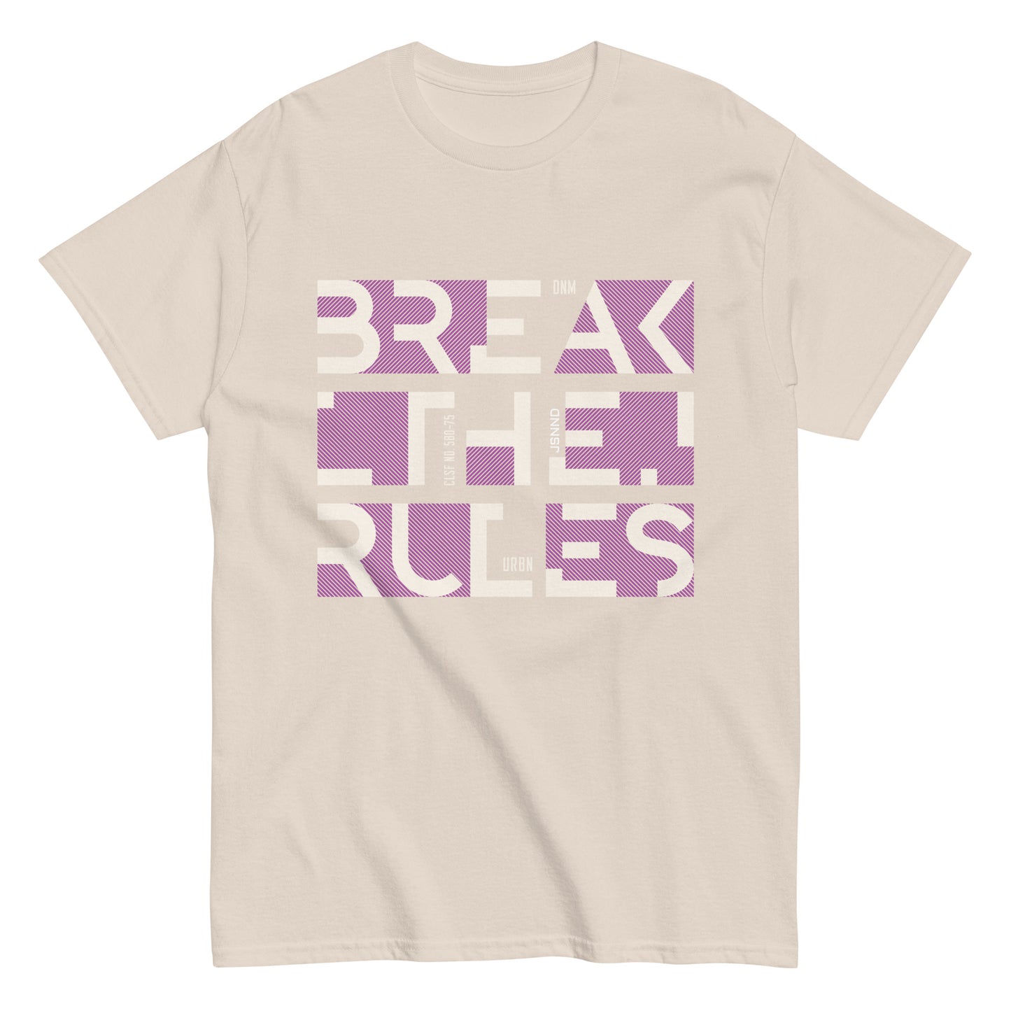 Break The Rule  classic tee