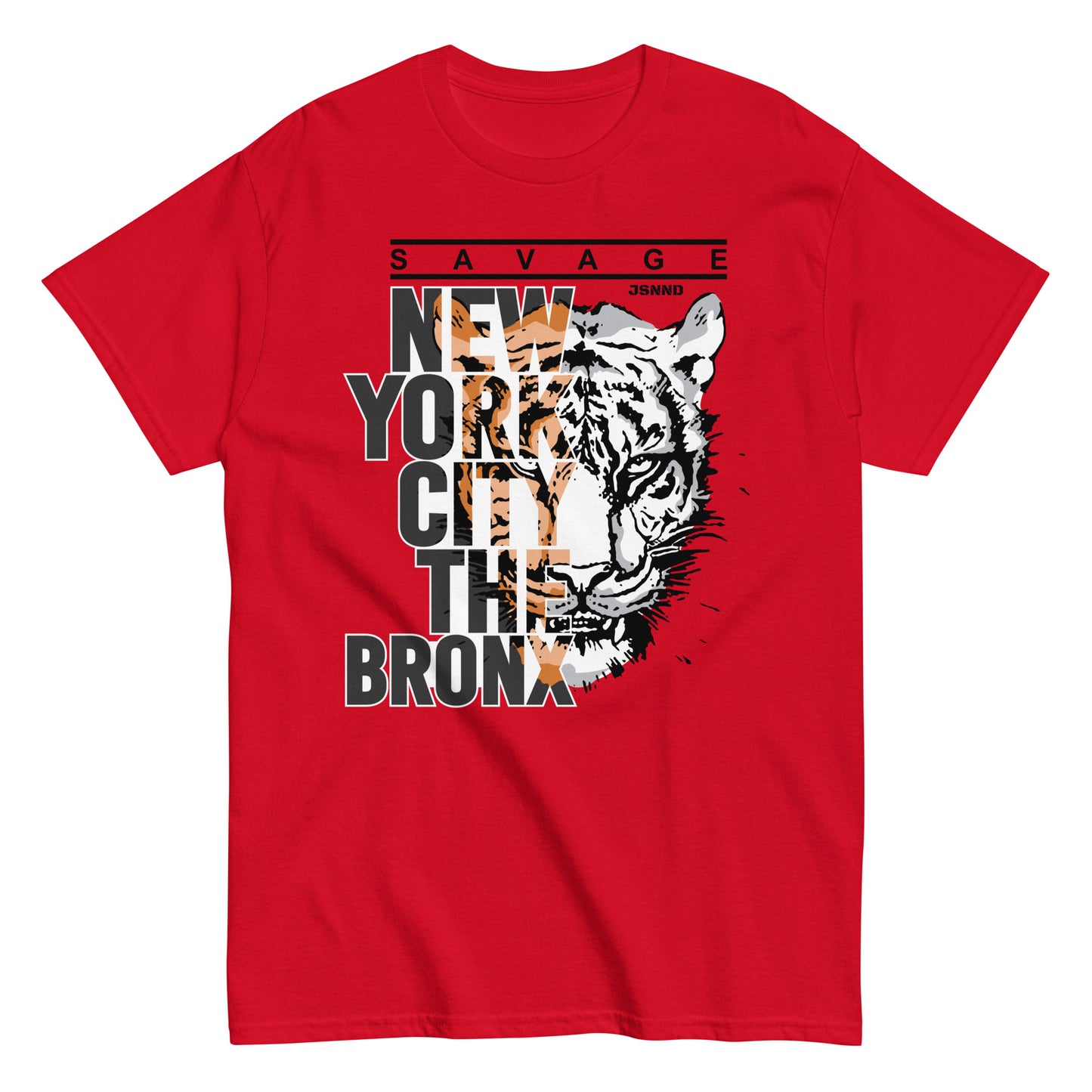 Tiger face New York T-shirt