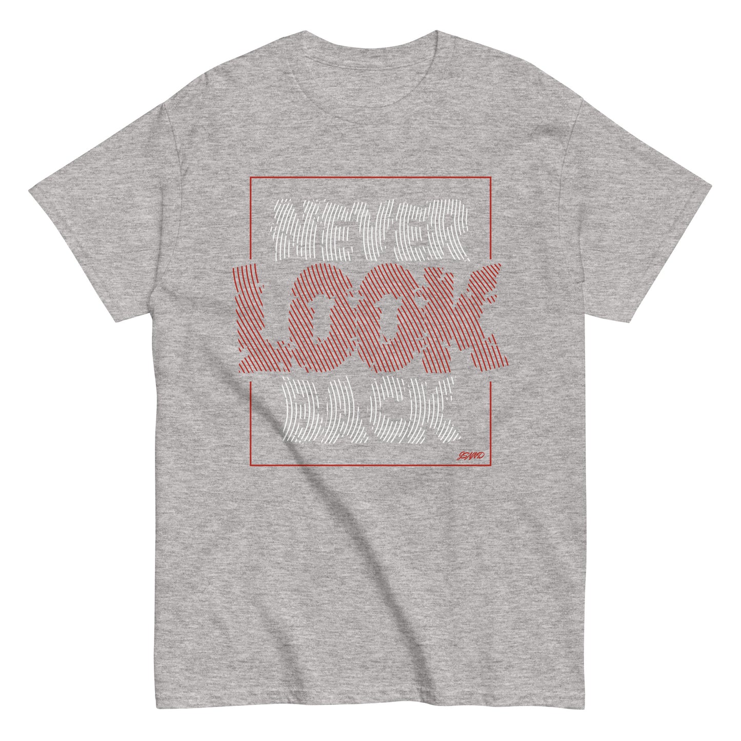 Never look back classic tee