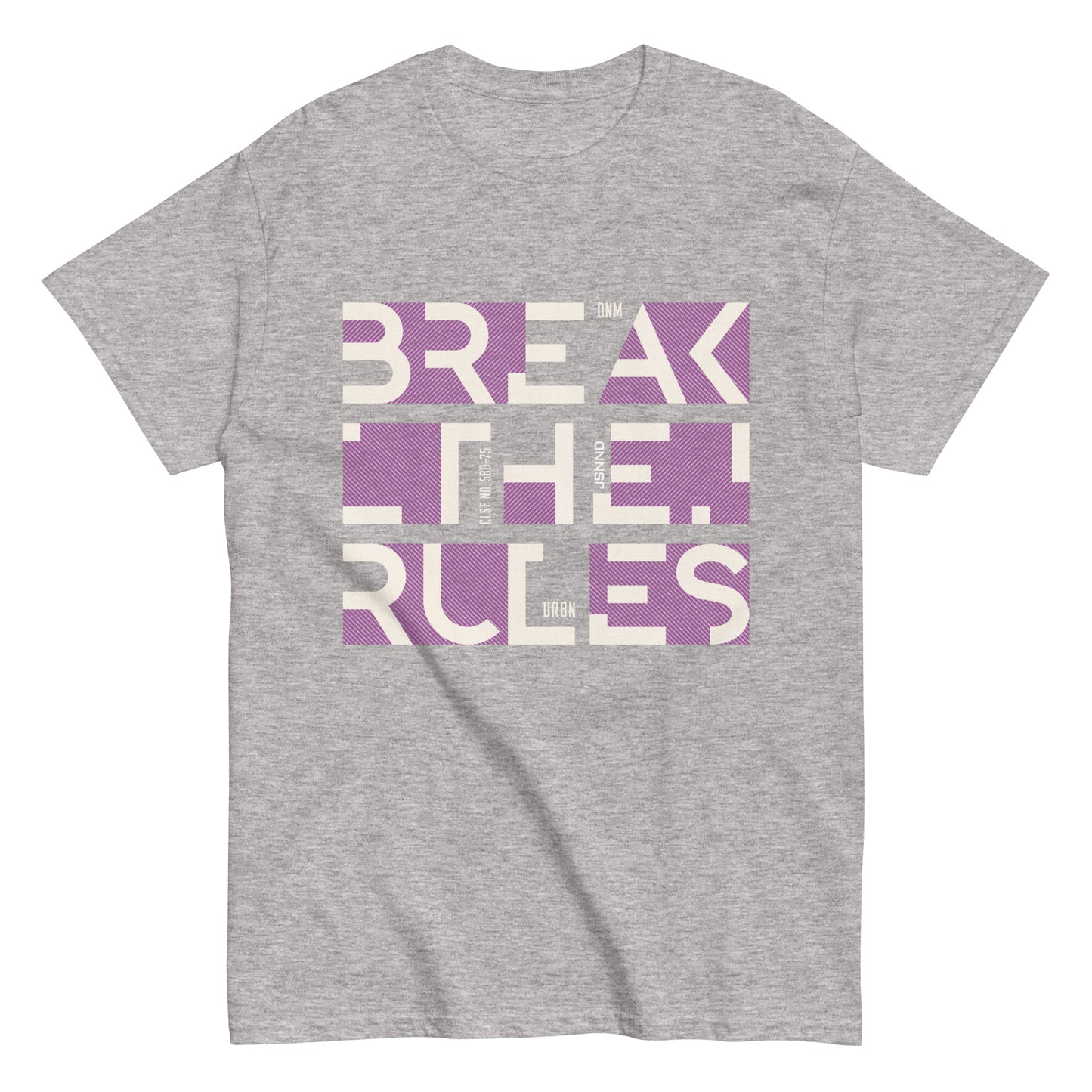 Break The Rule  classic tee