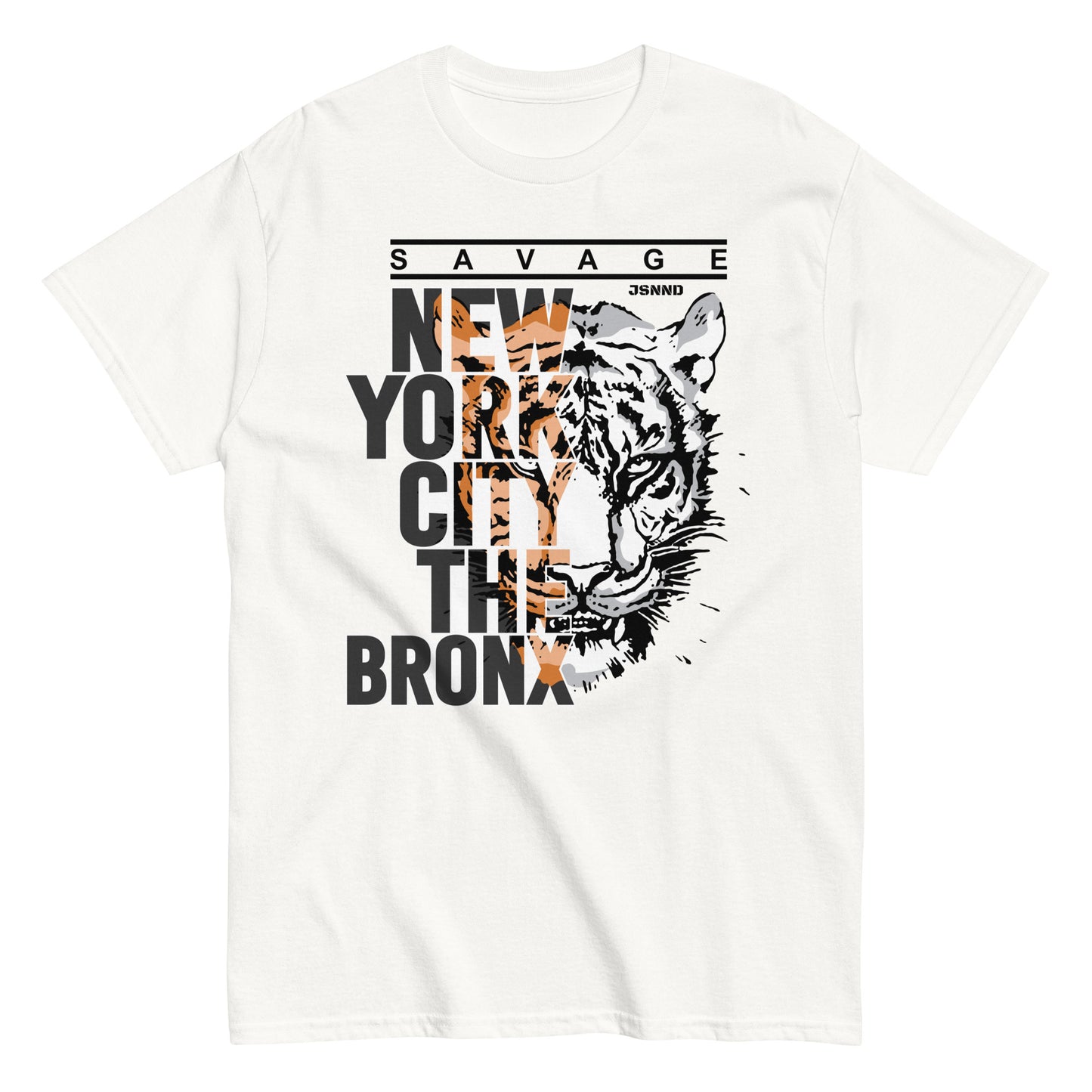 Tiger face New York T-shirt