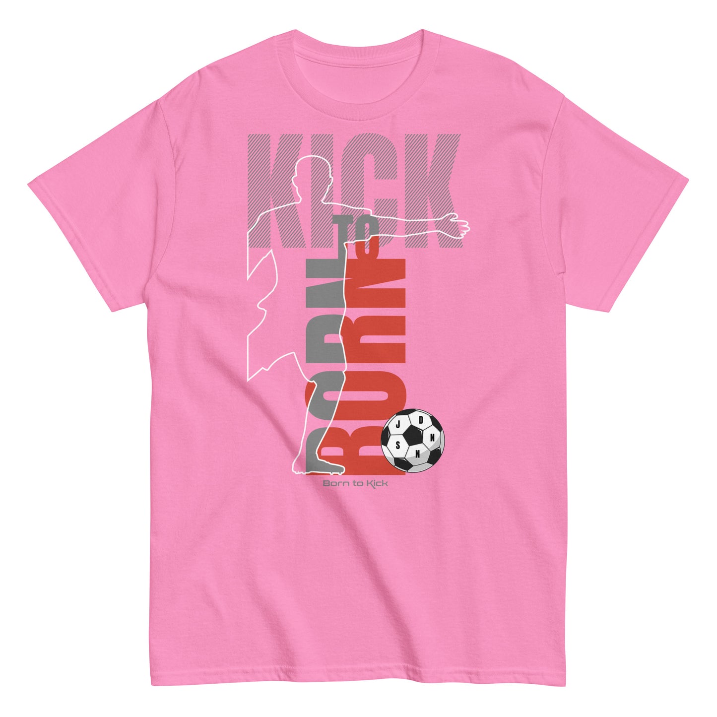 Born to kick Soccer sports T-shirt