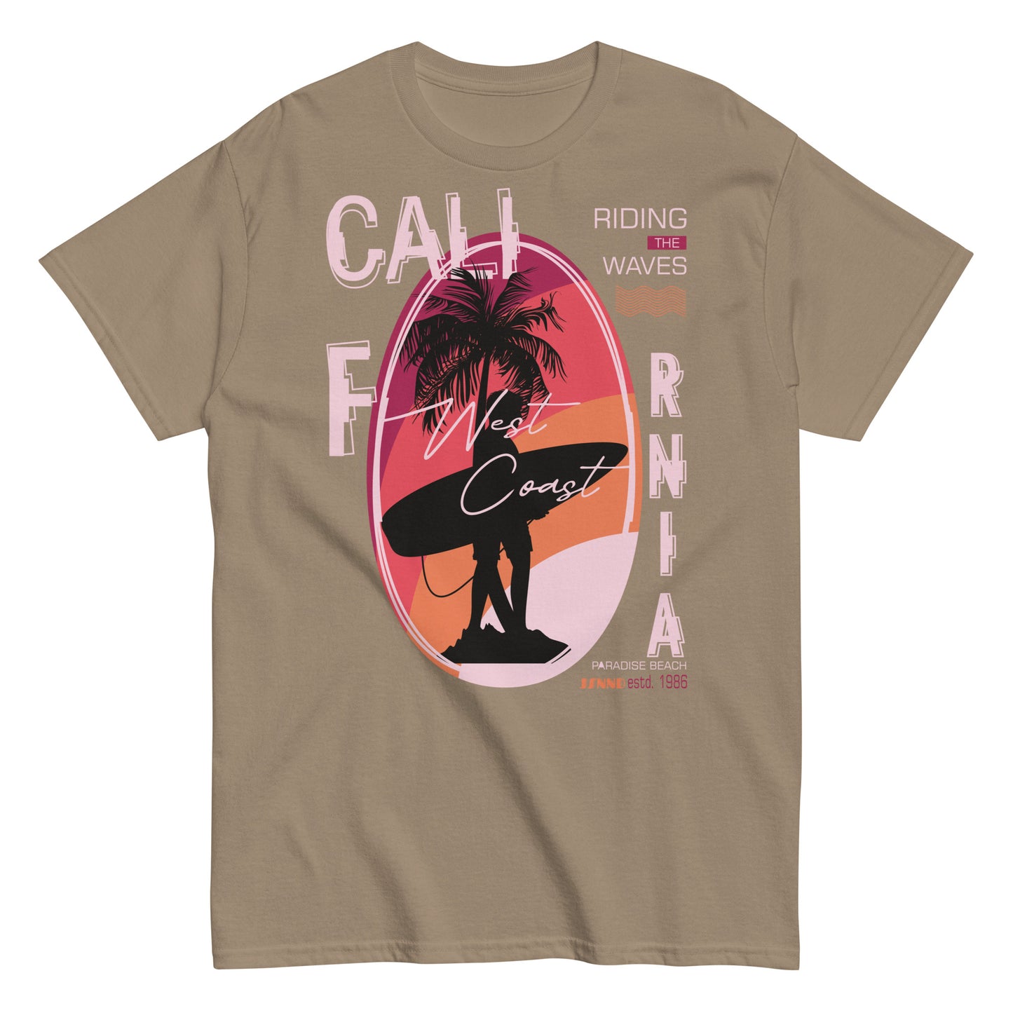 California West Coast classic tee