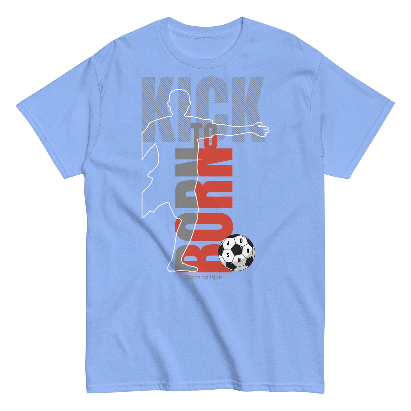 Born to kick Soccer sports T-shirt