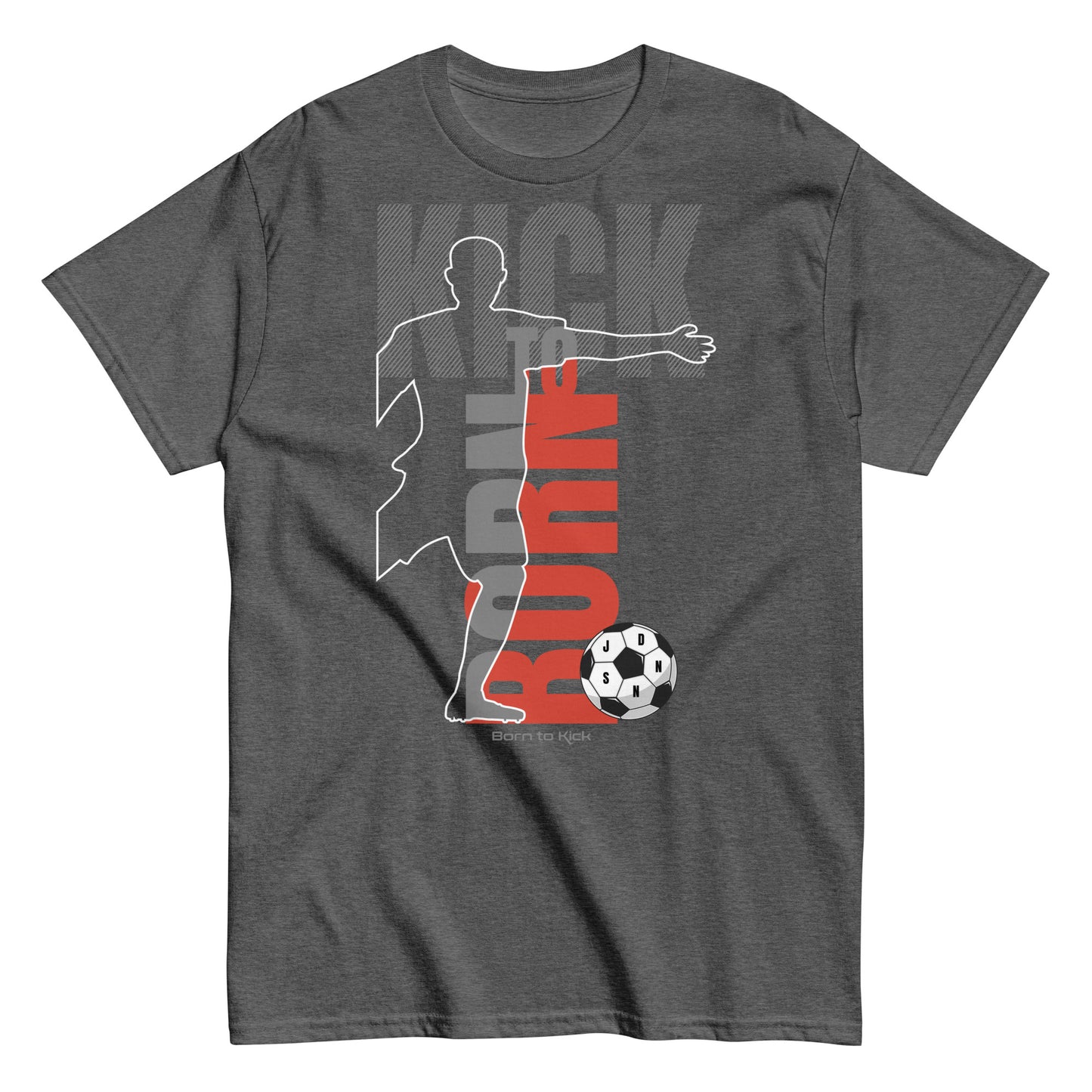 Born to kick Soccer sports T-shirt