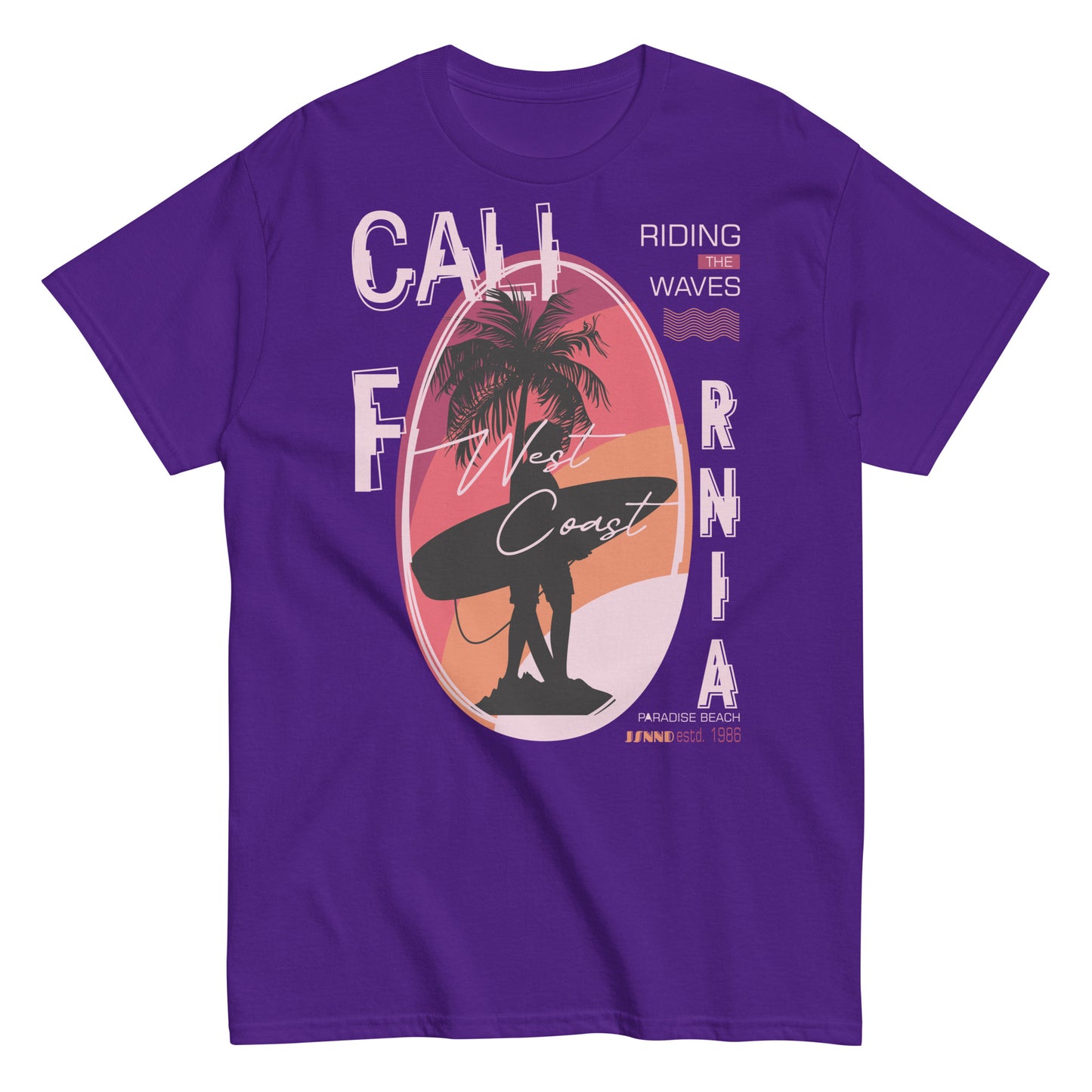 California West Coast classic tee