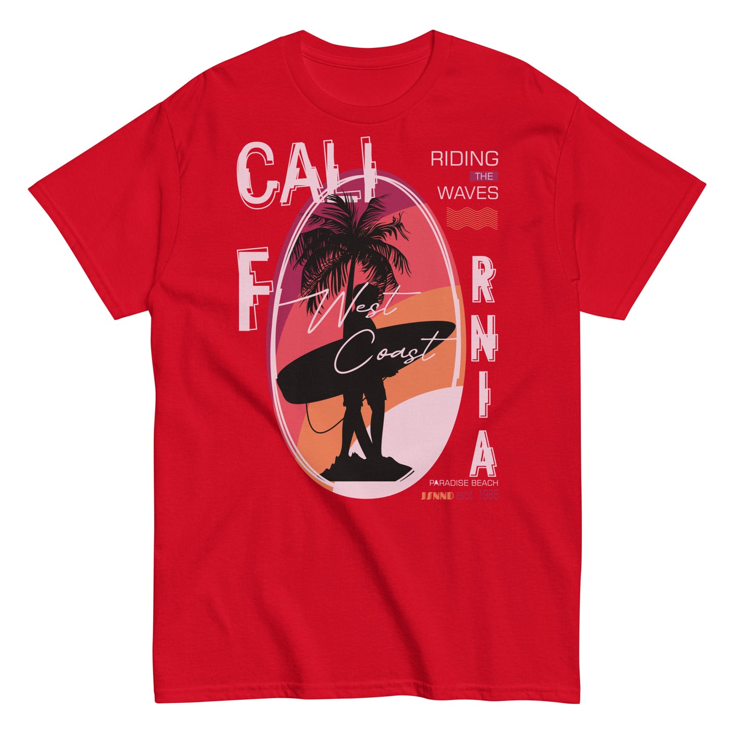 California West Coast classic tee