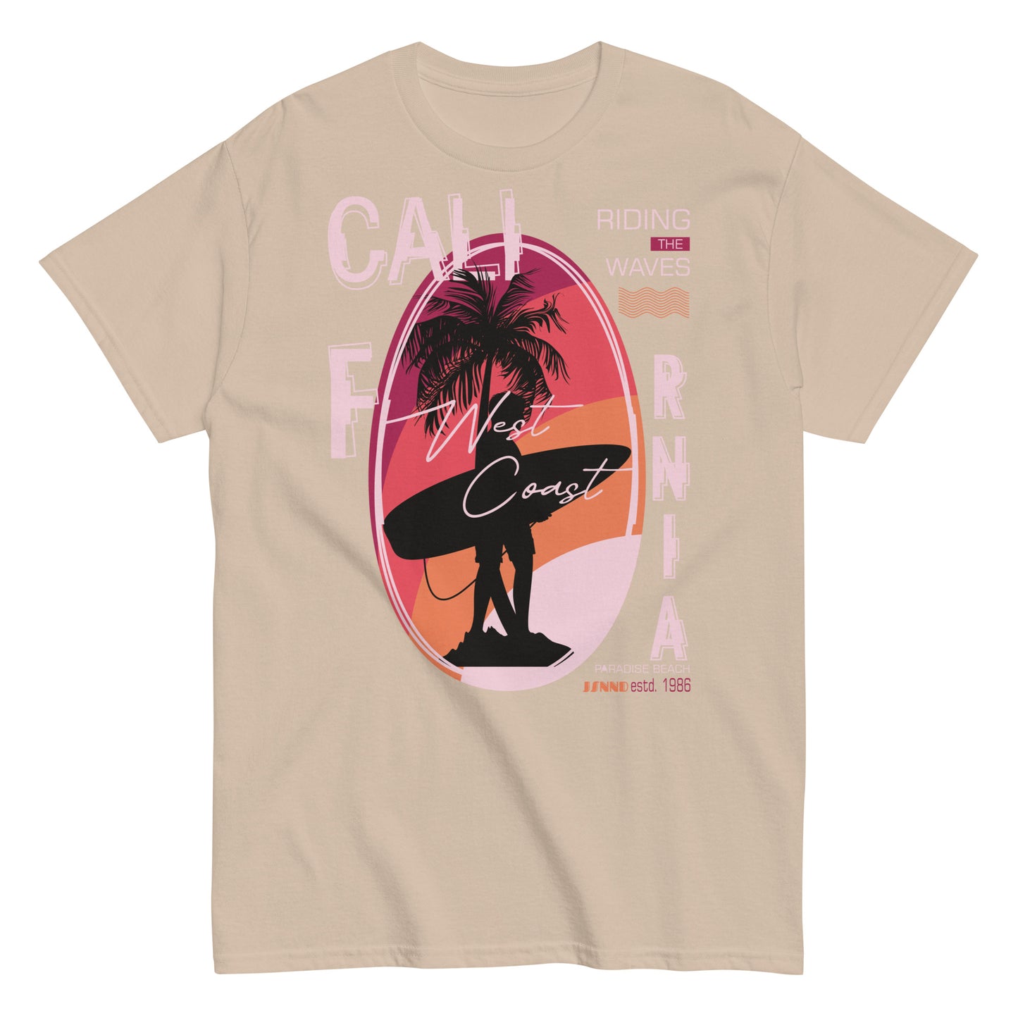 California West Coast classic tee