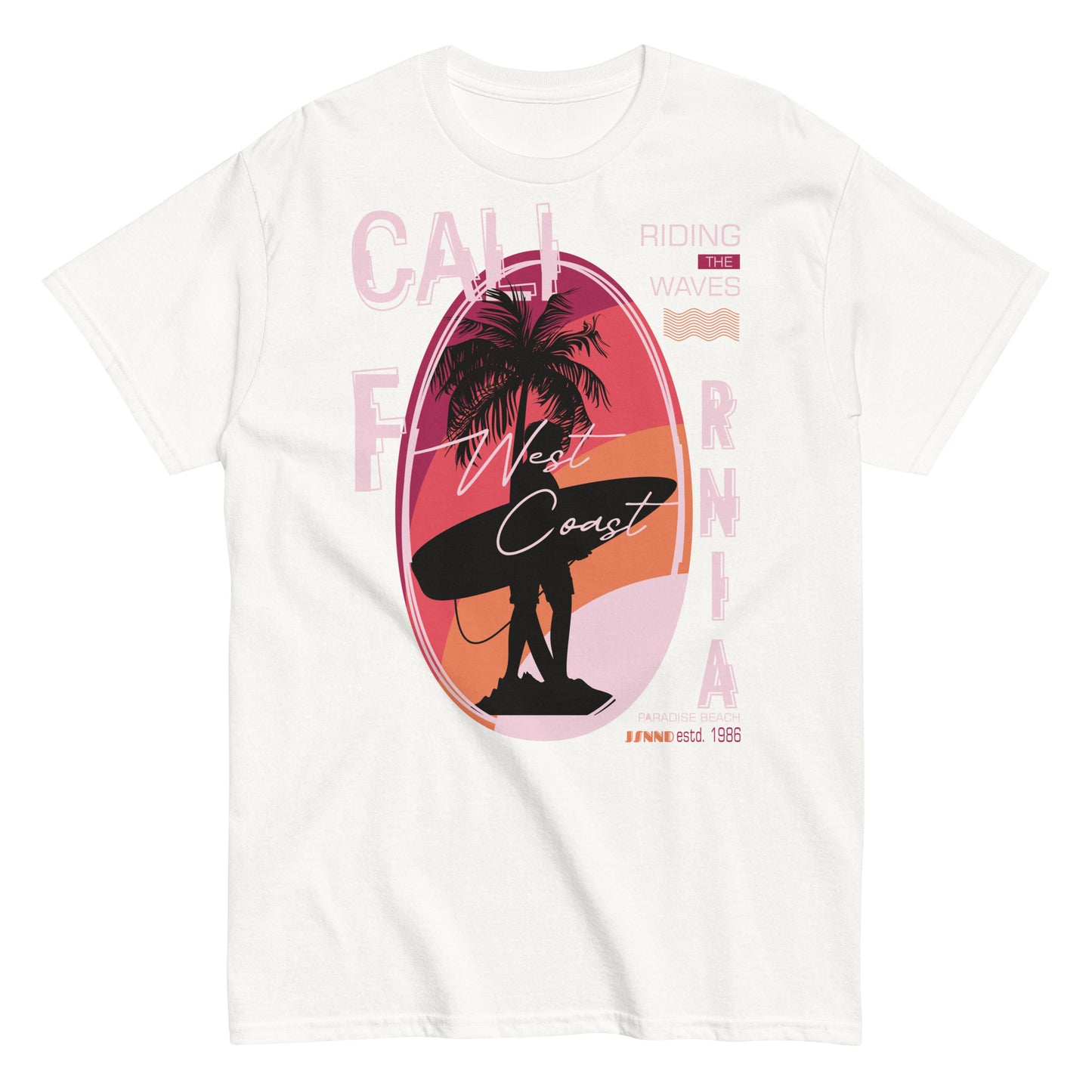 California West Coast classic tee